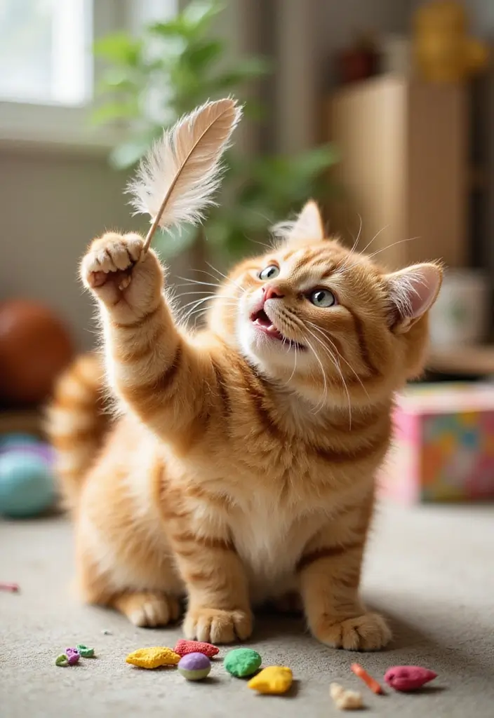 25 American Curl Cat Pictures and Fun Facts - 14. Fun Games for Your American Curl