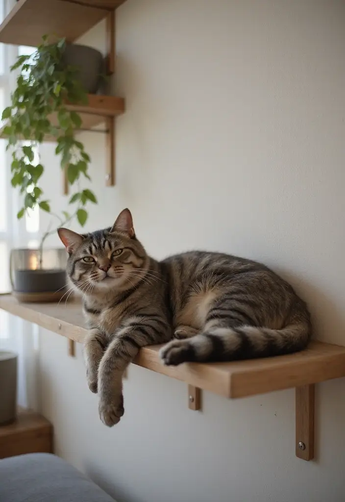 25 American Shorthair Cat Photos That Look Perfect for Families - 12. Perfect for Small Spaces