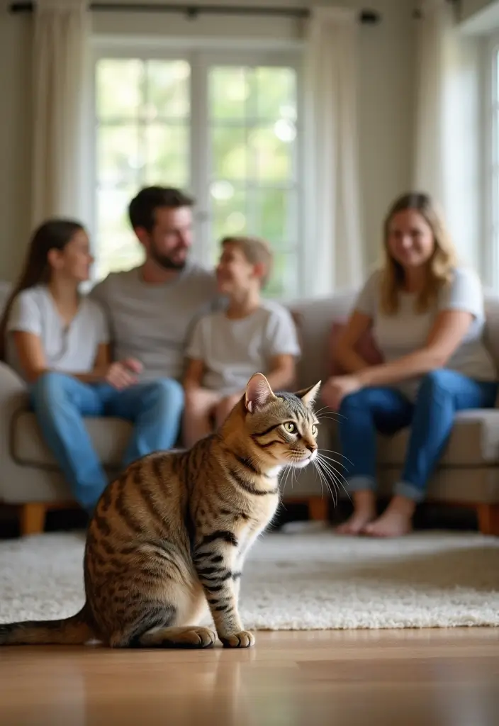 25 American Shorthair Cat Photos That Look Perfect for Families - 18. Adaptable to Family Dynamics
