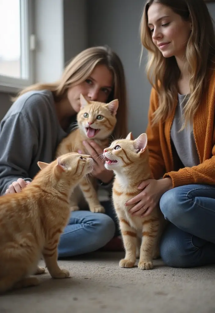 25 American Shorthair Cat Photos That Look Perfect for Families - 24. The Joy of Adoption