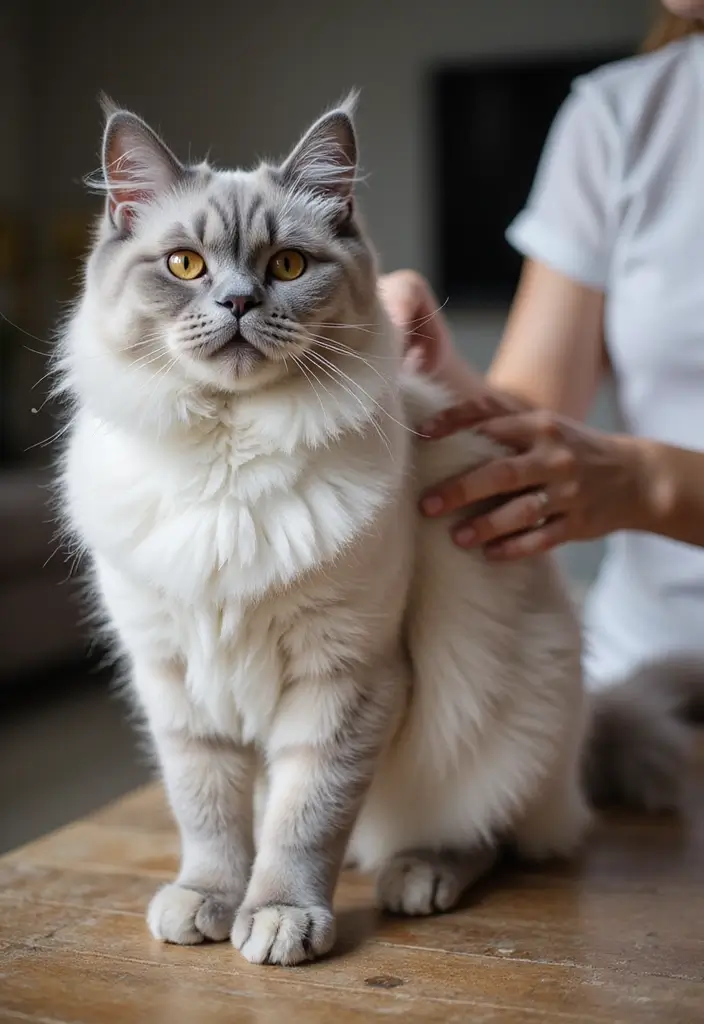 25 Blue Point Himalayan Cat Pictures and Grooming Tips - 14. Unique Grooming Challenges