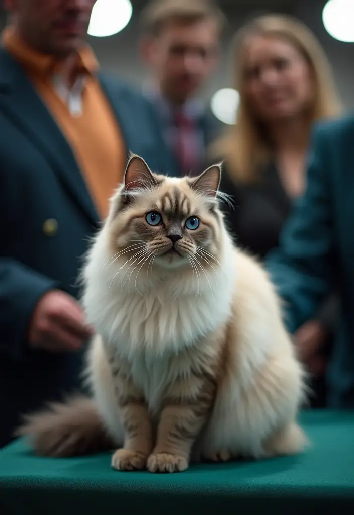 25 Blue Point Himalayan Cat Pictures and Grooming Tips - 17. Exploring Cat Shows