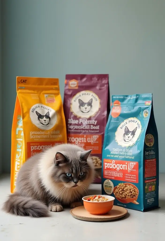 25 Blue Point Himalayan Cat Pictures and Grooming Tips - 5. Diet for a Healthier Coat