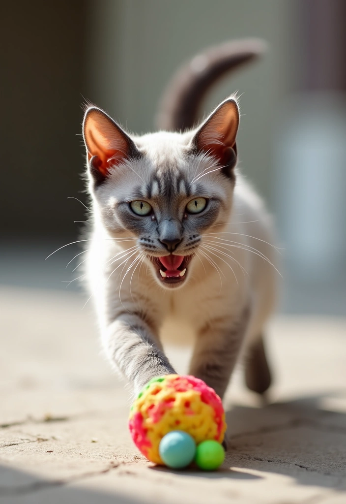 25 Burmese Cat Lilac Edition Photos That Look Beautiful 1 25 Burmese Cat Lilac Edition Photos That Look Beautiful - 1. Playful Portraits