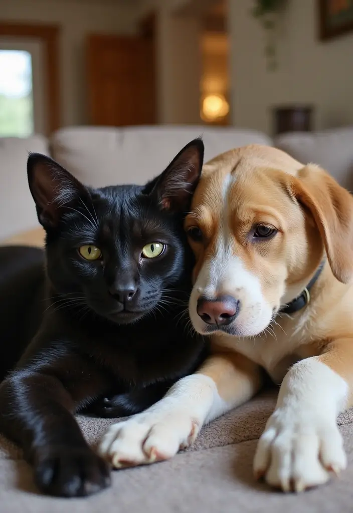 25 Elegant Bombay Cat Photos to Inspire Cat Lovers 19 25 Elegant Bombay Cat Photos to Inspire Cat Lovers - 19. Best Friends Forever