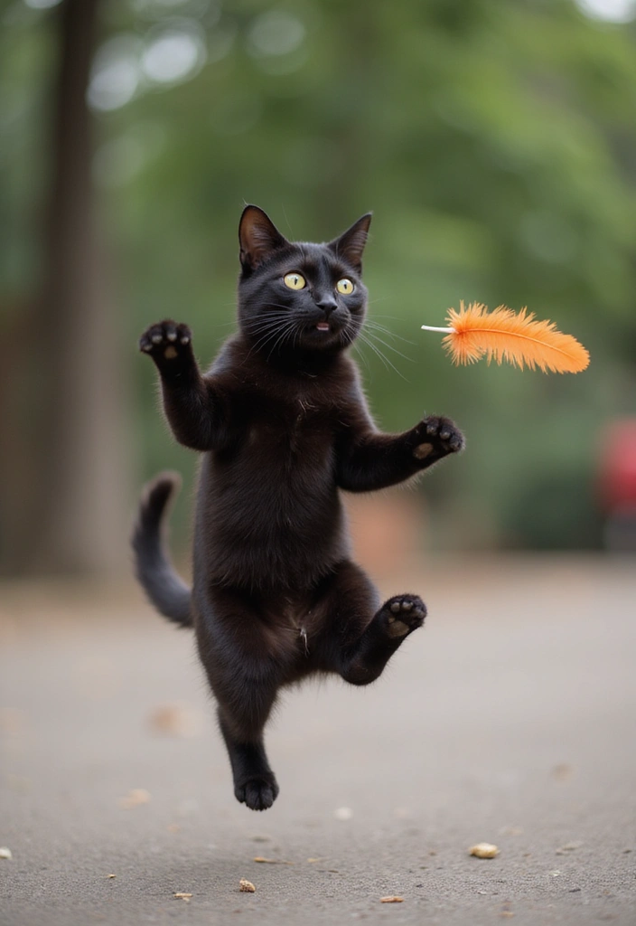 25 Elegant Bombay Cat Photos to Inspire Cat Lovers 2 25 Elegant Bombay Cat Photos to Inspire Cat Lovers - 2. Action Shots