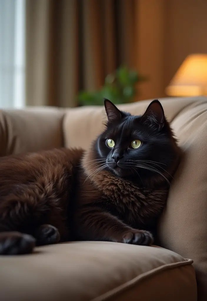 25 Elegant Bombay Cat Photos to Inspire Cat Lovers 20 25 Elegant Bombay Cat Photos to Inspire Cat Lovers - 20. Feline Sophistication