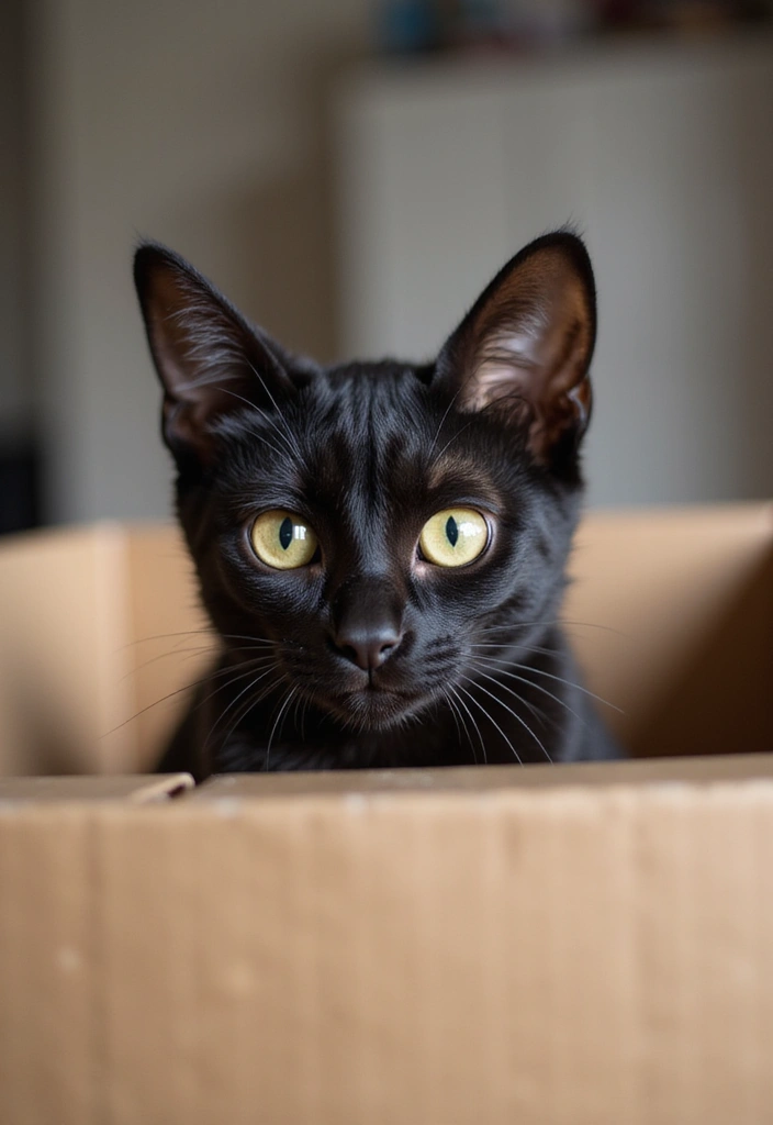 25 Elegant Bombay Cat Photos to Inspire Cat Lovers 21 25 Elegant Bombay Cat Photos to Inspire Cat Lovers - 21. The Curious Cat