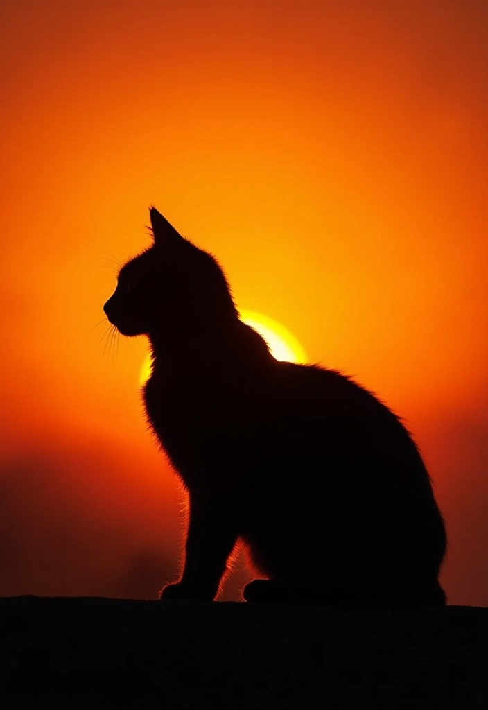 25 Elegant Bombay Cat Photos to Inspire Cat Lovers 24 25 Elegant Bombay Cat Photos to Inspire Cat Lovers - 24. Stylish Silhouettes