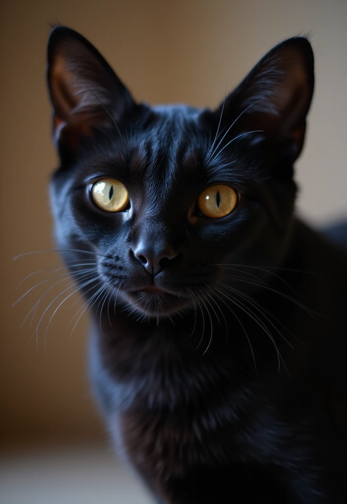 25 Elegant Bombay Cat Photos to Inspire Cat Lovers 8 25 Elegant Bombay Cat Photos to Inspire Cat Lovers - 8. The Majestic Stare