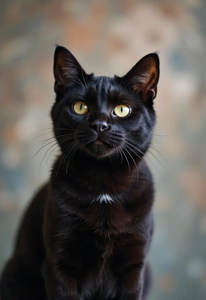 25 Elegant Bombay Cat Photos to Inspire Cat Lovers 9 25 Elegant Bombay Cat Photos to Inspire Cat Lovers - 9. Artistic Creations