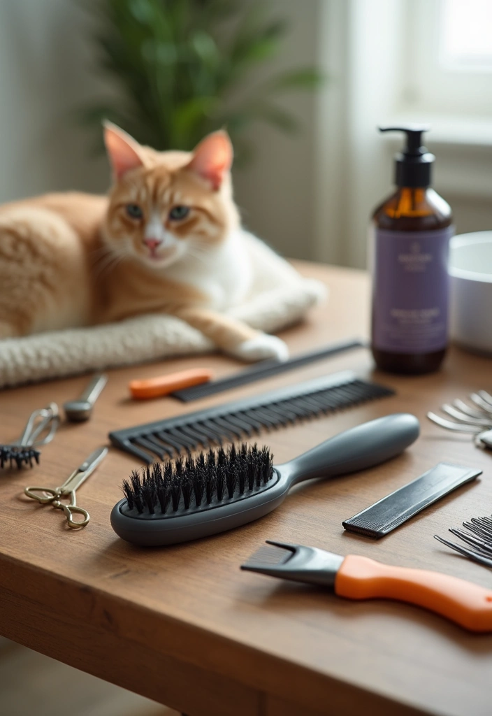 25 Flat Face Persian Cat Grooming Tips - 1. Start with the Right Tools