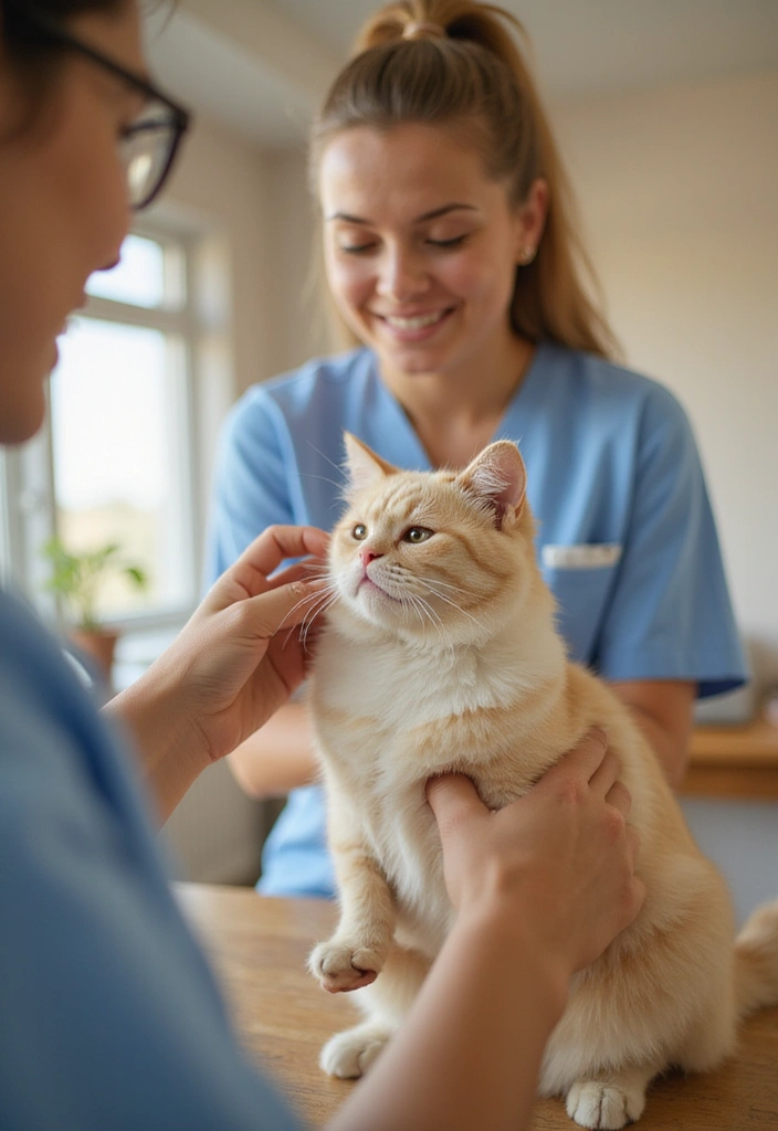 25 Flat Face Persian Cat Grooming Tips - 11. Regular Vet Checkups