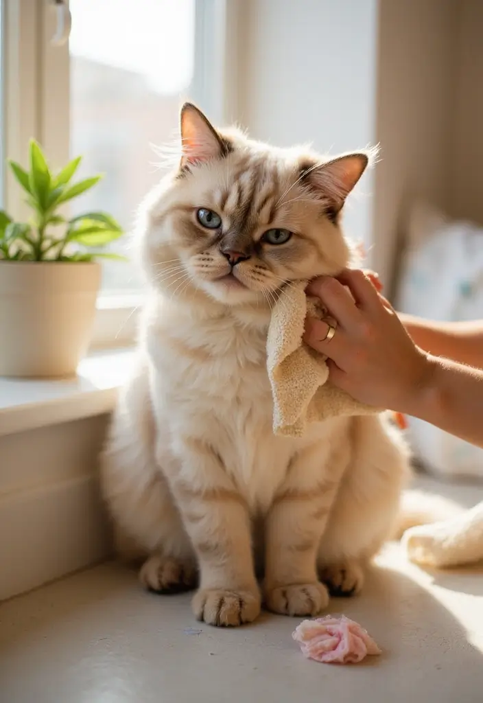 25 Flat Face Persian Cat Grooming Tips - 4. Eye Care Essentials