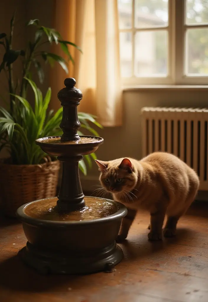 25 Flat Face Persian Cat Grooming Tips - 9. Hydration Matters