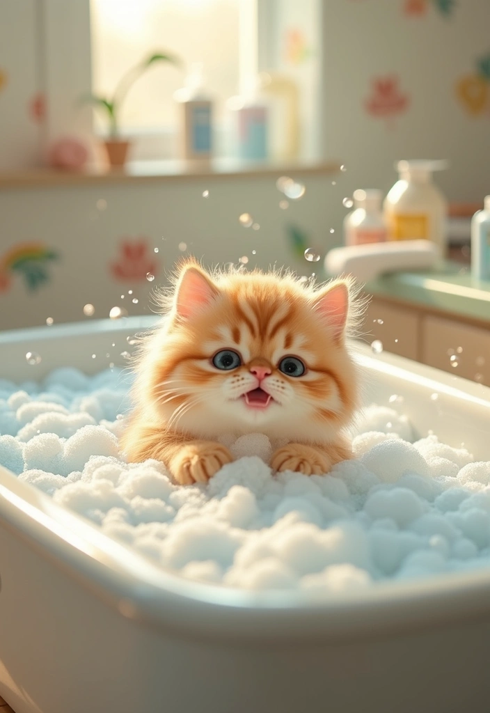 25 LaPerm Cat Care Guide with Photos 2 25 LaPerm Cat Care Guide with Photos - 2. Bathing Your LaPerm Cat