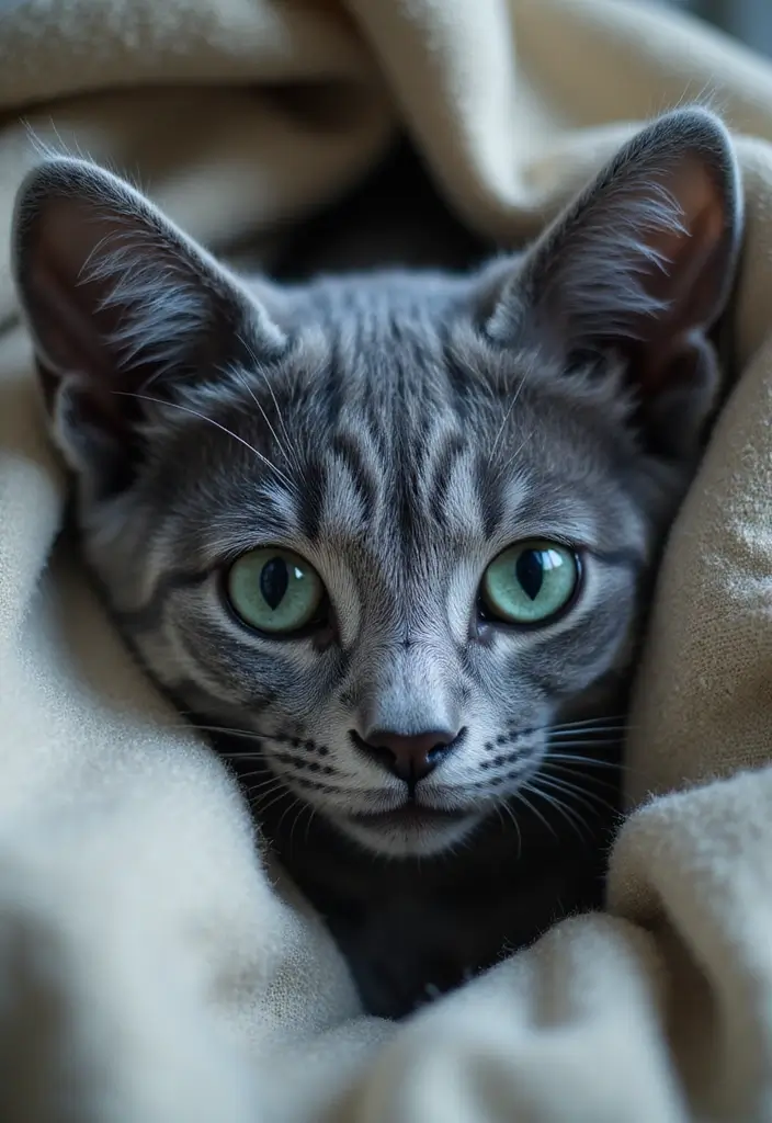 25 Nebelung Cat Facts and Stunning Photos 2 25 Nebelung Cat Facts and Stunning Photos - 2. Stunning Physical Features