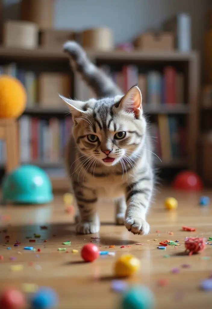 25 Nebelung Cat Facts and Stunning Photos 20 25 Nebelung Cat Facts and Stunning Photos - 20. Playing with Your Nebelung