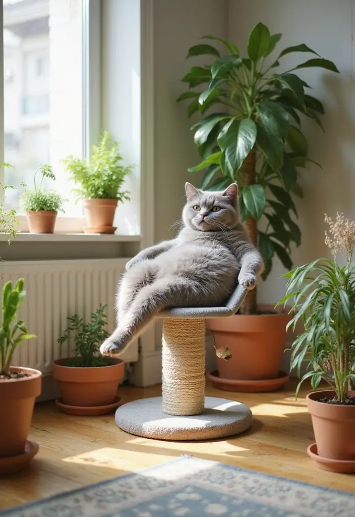 25 Nebelung Cat Facts and Stunning Photos 6 25 Nebelung Cat Facts and Stunning Photos - 6. The Ideal Living Environment