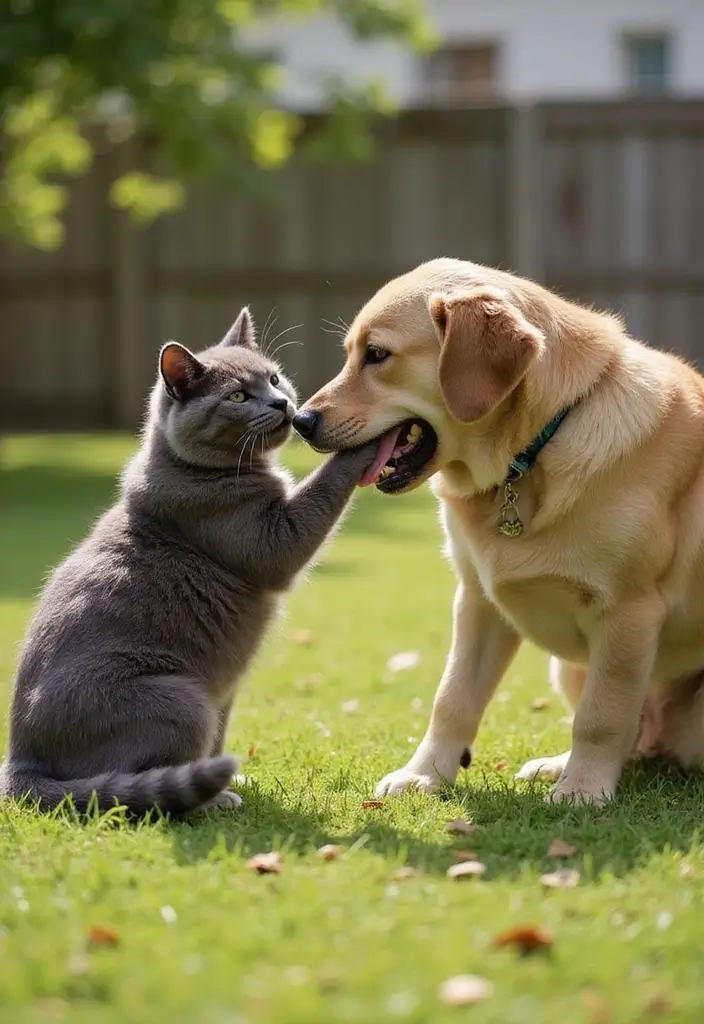 25 Nebelung Cat Facts and Stunning Photos 7 25 Nebelung Cat Facts and Stunning Photos - 7. Social Interactions with Other Pets