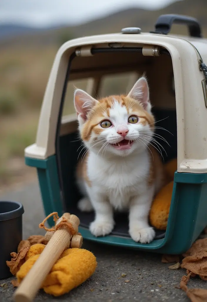 27 Adorable Munchkin Cat Photos and Facts You Must See - 24. Traveling with Your Munchkin Cat