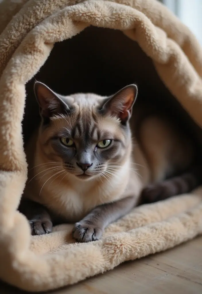 27 Burmese Cat Photos and Fun Facts - 21. The Effect of Stress on Burmese Cats