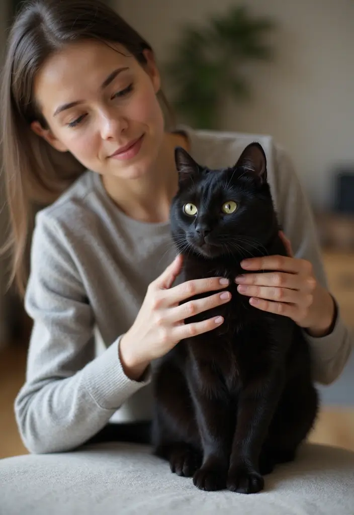 27 Captivating Black American Shorthair Cat Photos to See - 26. The Impact of Fostering Cats