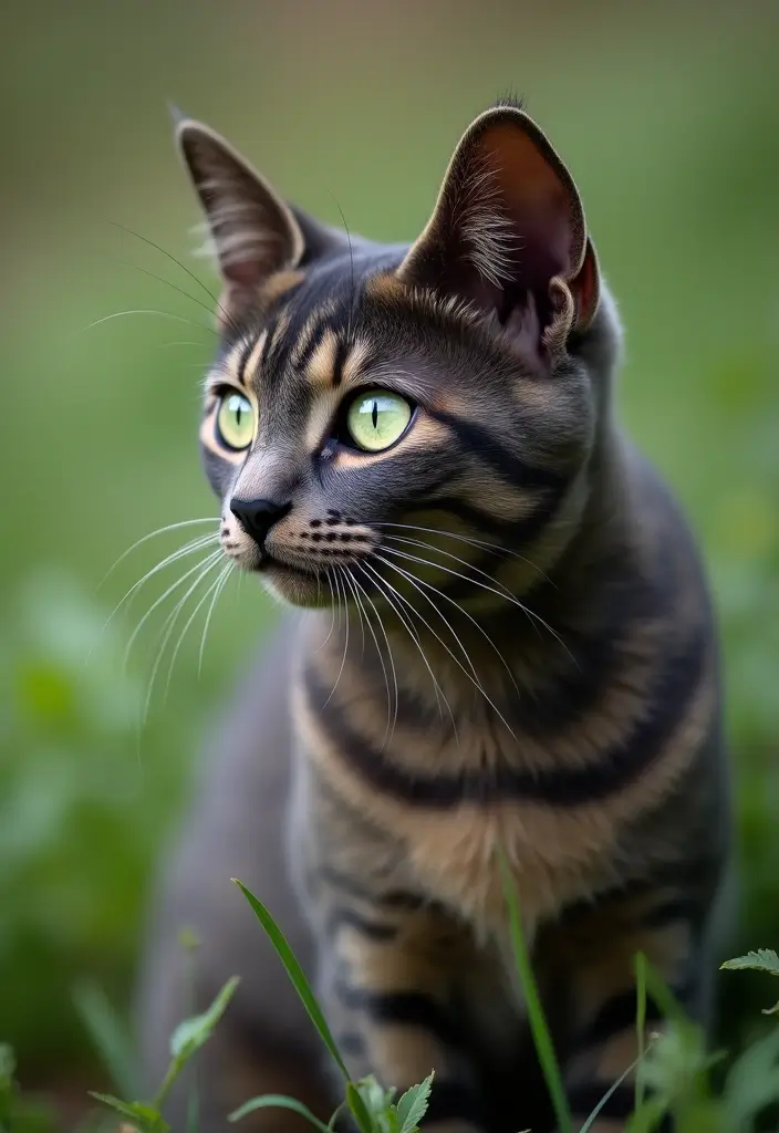 27 Charcoal Bengal Cat Photos That Look Gorgeous - 1. The Majestic Gaze
