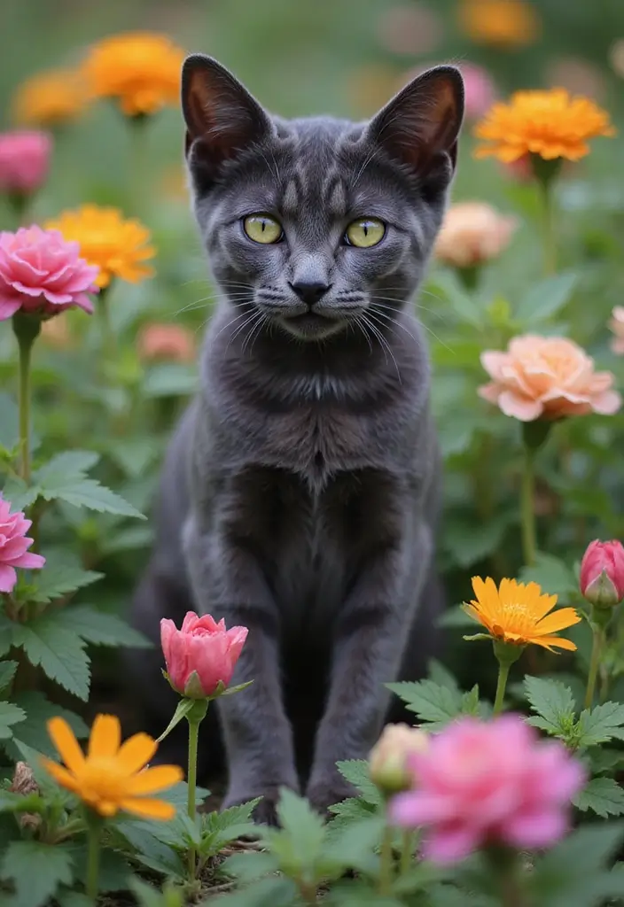 27 Charcoal Bengal Cat Photos That Look Gorgeous - 10. In Harmony with Nature