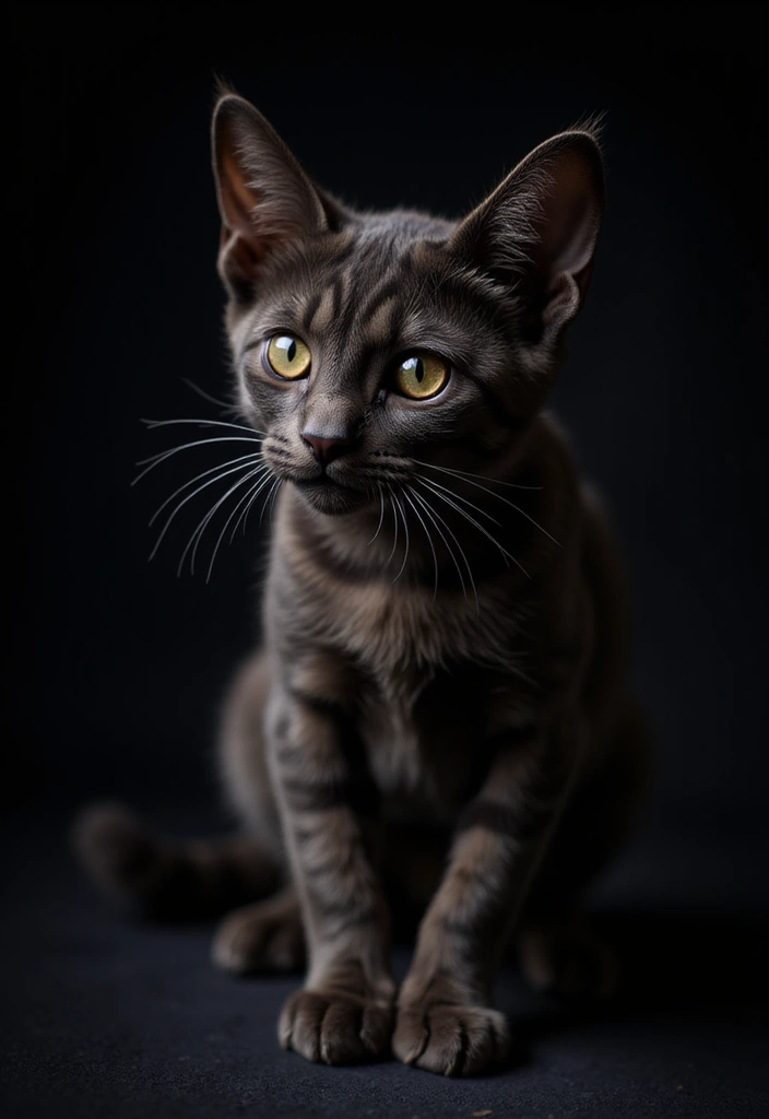 27 Charcoal Bengal Cat Photos That Look Gorgeous - 13. Charcoal and Shadows