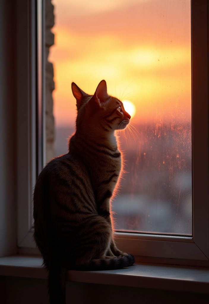 27 Charcoal Bengal Cat Photos That Look Gorgeous - 17. The Evening Watch