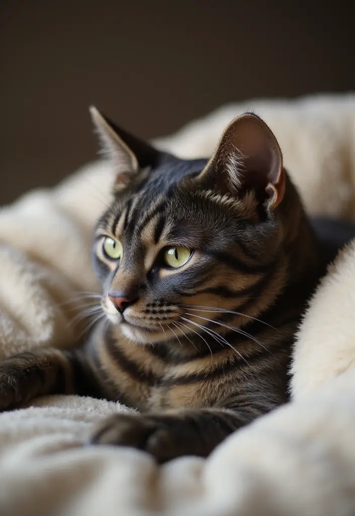 27 Charcoal Bengal Cat Photos That Look Gorgeous - 23. The Art of Purring