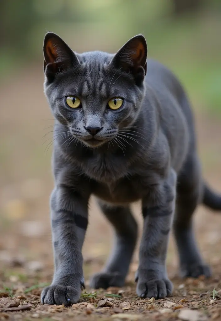 27 Charcoal Bengal Cat Photos That Look Gorgeous - 7. The Pounce Pose