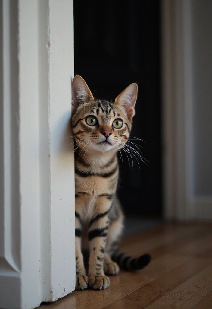 27 Charcoal Bengal Cat Photos That Look Gorgeous - 8. The Curious Explorer