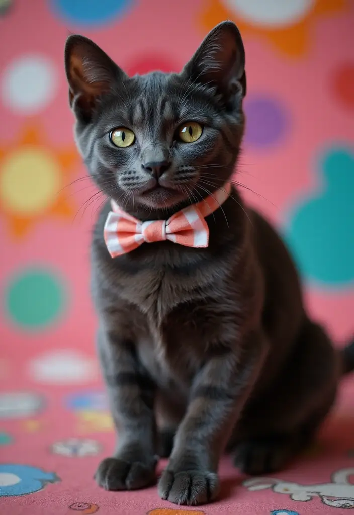 27 Charcoal Bengal Cat Photos That Look Gorgeous - 9. Feline Fashionista