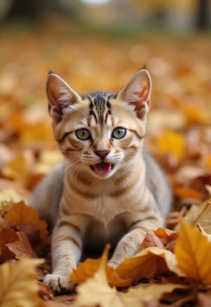 27 Cornish Rex Cat Pictures That Will Amaze You - 13. Seasonal Cornish Rex Photography