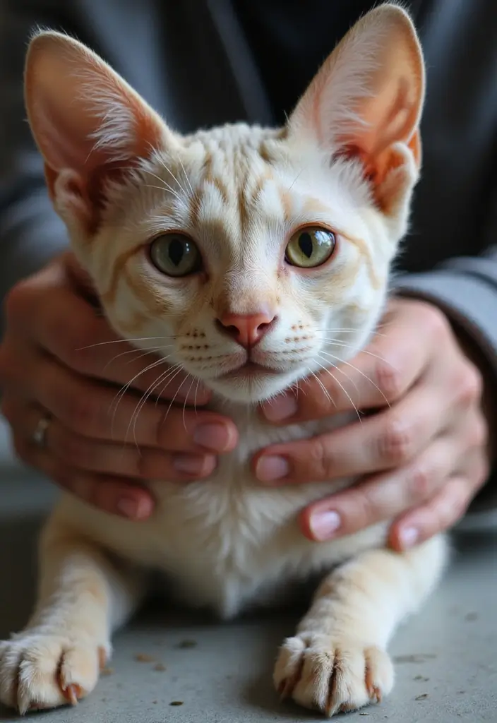 27 Cornish Rex Cat Pictures That Will Amaze You - 2. Unique Coat and Grooming Needs