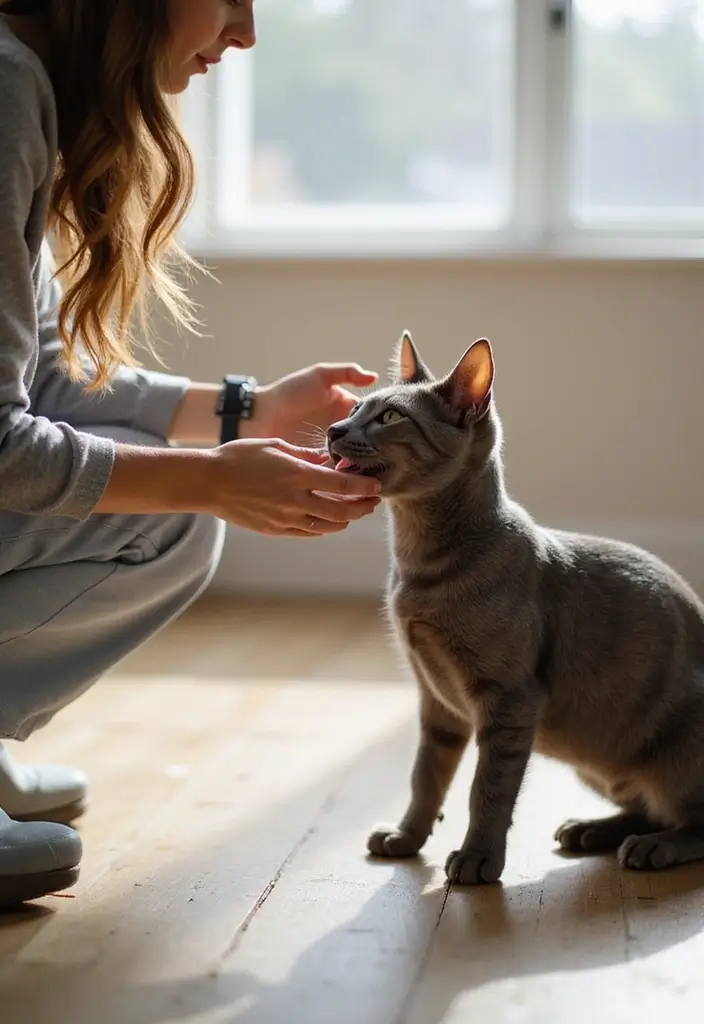 27 Cornish Rex Cat Pictures That Will Amaze You - 22. Training Your Cornish Rex