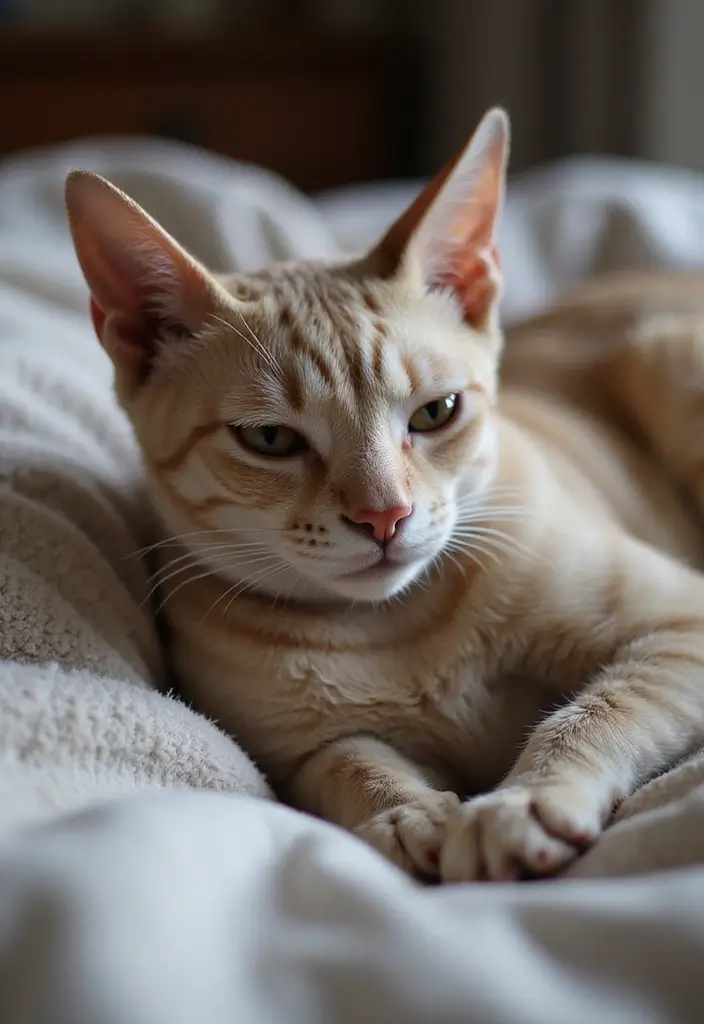 27 Cornish Rex Cat Pictures That Will Amaze You - 23. Caring for an Senior Cornish Rex