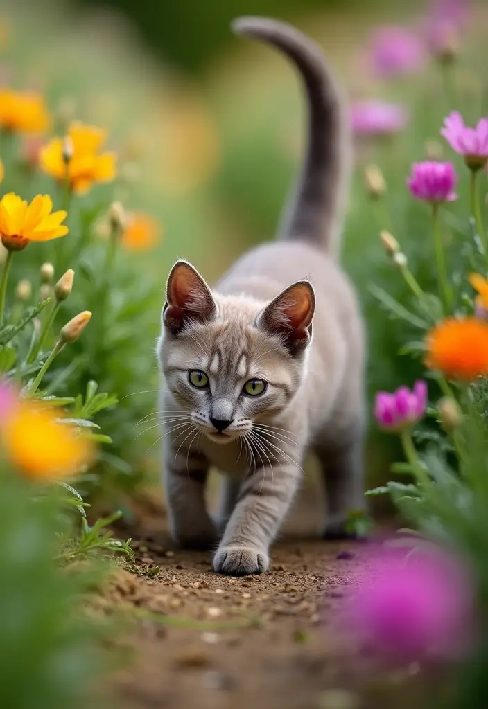 27 Cornish Rex Cat Pictures That Will Amaze You - 5. Cornish Rex in Natural Settings