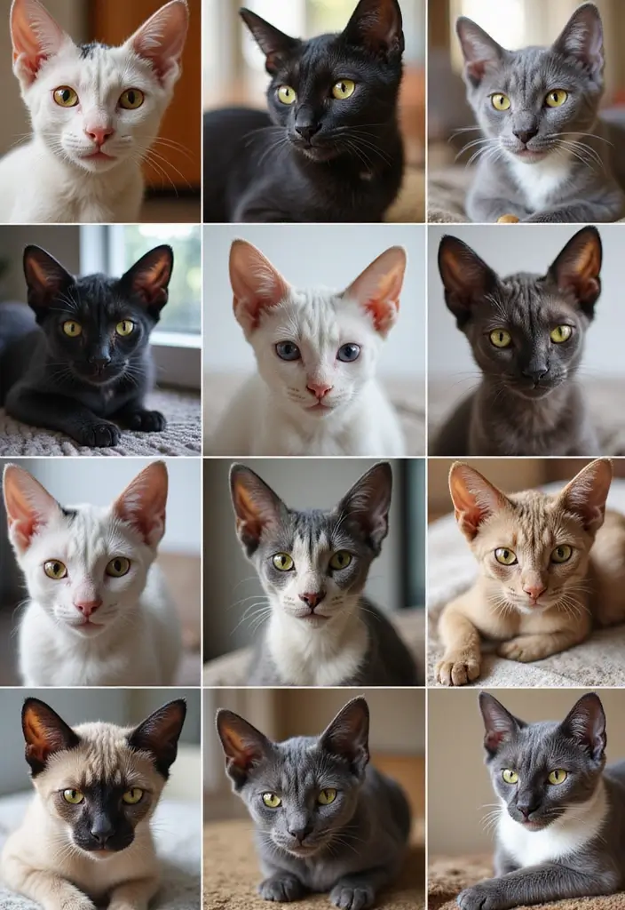 27 Cornish Rex Cat Pictures That Will Amaze You - 9. Unique Color Variations of Cornish Rex