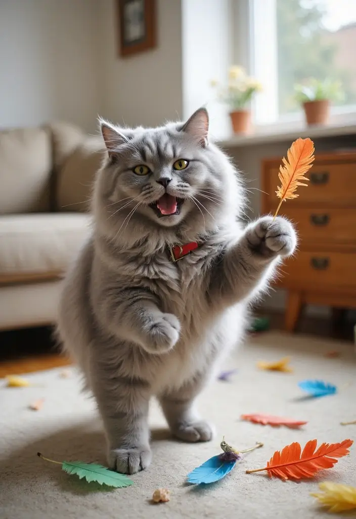 27 Grey Ragdoll Cat Pictures and Care Tips - 7. Playtime and Mental Stimulation