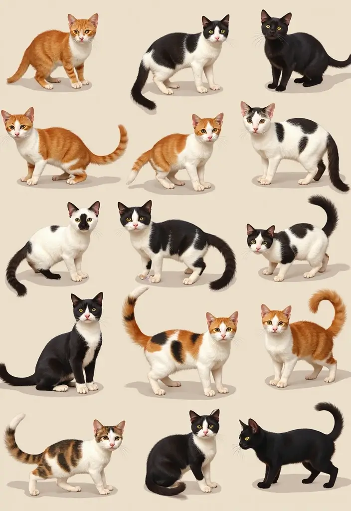 27 Japanese Bobtail Cat Facts and Cute Photos 12 27 Japanese Bobtail Cat Facts and Cute Photos - 12. Their Unique Color Patterns