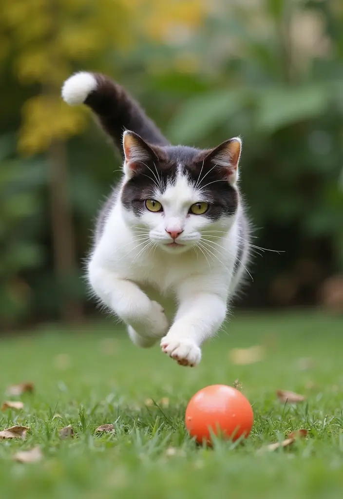 27 Japanese Bobtail Cat Facts and Cute Photos 18 27 Japanese Bobtail Cat Facts and Cute Photos - 18. Their Beauty in Motion