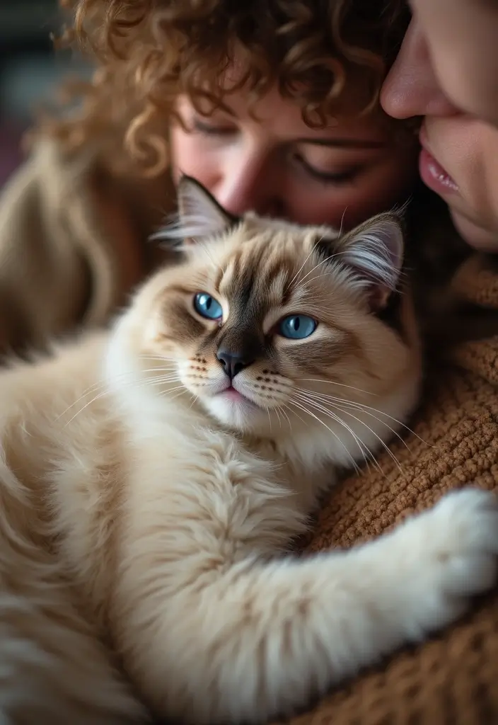 27 Male Ragdoll Cat Facts and Pictures 25 27 Male Ragdoll Cat Facts and Pictures - 21. Loving Companionship