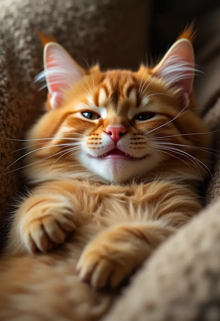 27 Stunning Somali Cat Pictures and Care Tips - 14. Signs of Happiness