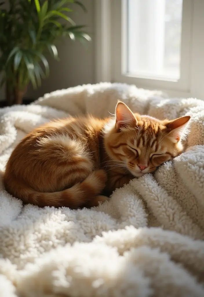 27 Stunning Somali Cat Pictures and Care Tips - 3. A Cozy Nap