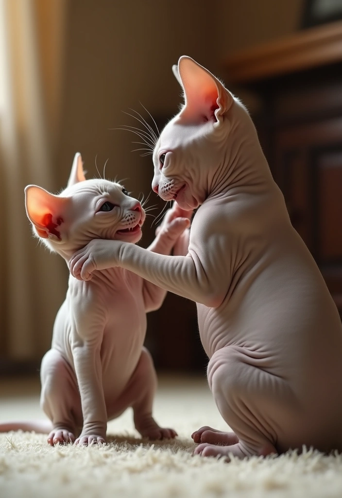 27 Unique Sphynx Cat Pictures That Look Magical - 12. Sphynx and Other Pets