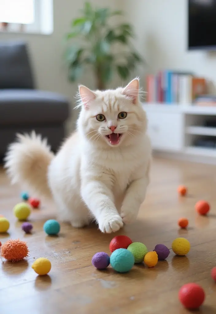 27 White Persian Cat Photos and Grooming Tips 11 27 White Persian Cat Photos and Grooming Tips - 11. Importance of Exercise