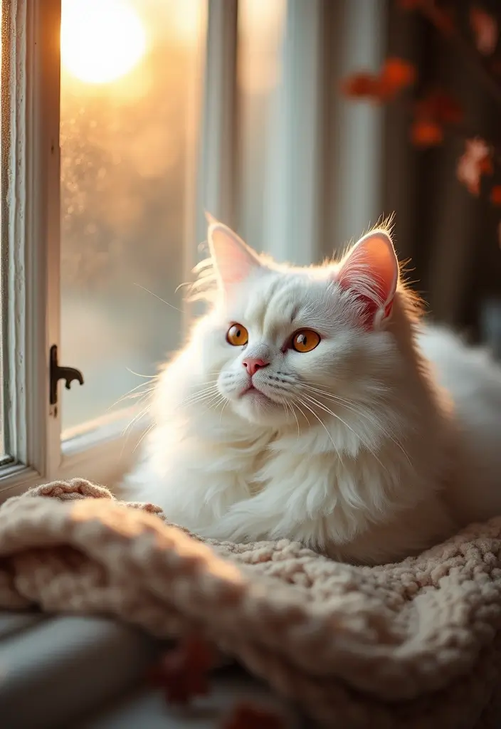 27 White Persian Cat Photos and Grooming Tips 12 27 White Persian Cat Photos and Grooming Tips - 12. Seasonal Grooming Adjustments